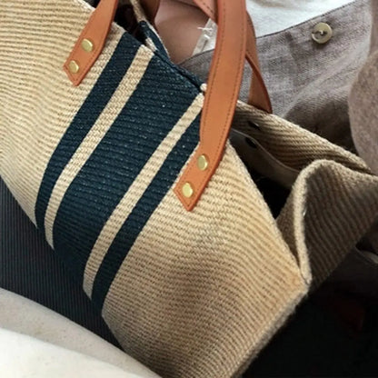 Linen Shoulder Bag