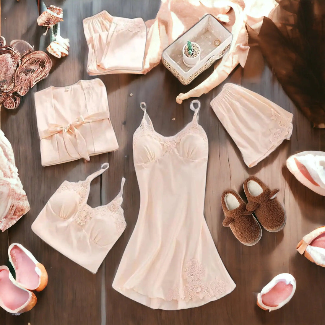 Satin Pajama Sleepweare Set